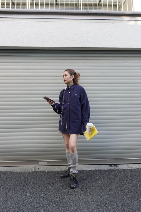 エンブロイダリーBIGシャツ